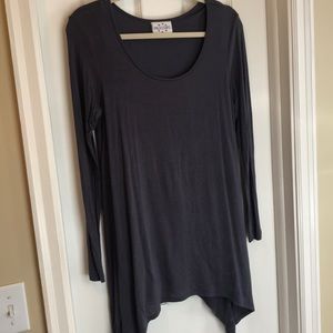 Milkstars gray nursing tunic